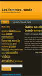 Mobile Screenshot of femmes-ronde.sex-blog.fr